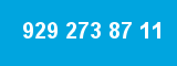 929 273 87 11